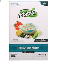 Bột cháo ăn dặm Mabu loại nguyên hạt 900g