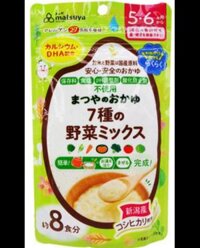 Bột Cháo Matsuya Rau Củ Quả Tổng Hợp (5m+)(56g)