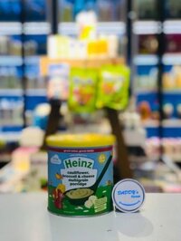 Bột cháo ngũ cốc, súp lơ, bông cải & phô mai Heinz 6th - NK (200g)