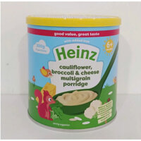 Bột Cháo Ngũ Cốc, Súp Lơ, Bông Cải, Phô Mai HEINZ 200g (Date T4/2026)
