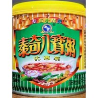 Bột Cháo Taiqi Tám Báu Hương Vị Nguyên Bản Gói Giảm Giá với Vỏ Quýt, Hạt Sen, Bột Đậu Xanh, Bột Đậu Đỏ 200g/24 Lọ Hộp Đầy Đủ Cháo Nhanh