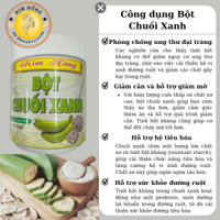 Bột Chuối Xanh Kim Hồng hỗ trợ tiêu hoá, dạ dầy hộp 250g
