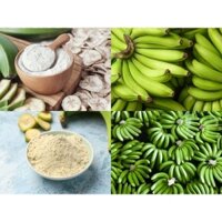 Bột chuối xanh - Tinh bột nghệ Nhà Gạo 500g