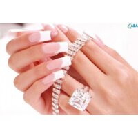 Bột clear ( trong ), pink, white đắp móng cực mịn ( 1 lạng / hũ)