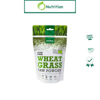 Bột cỏ lúa mì hữu cơ Wheatgrass Purasana 200g
