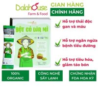 Bột cỏ lúa mì nguyên chất sấy lạnh Dalahouse hỗ trợ tiêu hóa, giảm táo bón 60/120gr