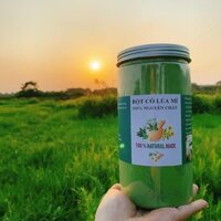 Bột cỏ lúa mỳ sấy lạnh nguyên chất hộp 500g