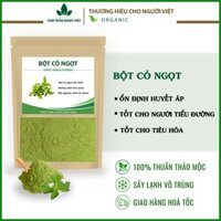 Bột cỏ ngọt sấy lạnh hữu cơ 500g - Chợ Thảo Dược Việt