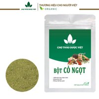 Bột cỏ ngọt sấy lạnh hữu cơ 500g - Chợ Thảo Dược Việt