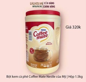 Bột Coffee mate Nestle 1.5kg