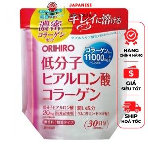 Bột Collagen Hyaluronic Acid Orihiro 11000mg 210g