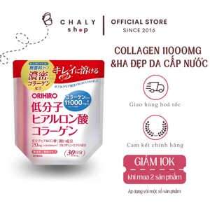 Bột Collagen Hyaluronic Acid Orihiro 11000mg 210g