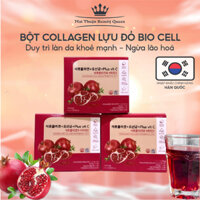 Bột collagen lựu đỏ Bio Cell Pomegranate Collagen & Probiotics