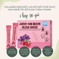Bột collagen lựu đỏ
