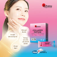 Bột collagen peptide kihasu dạng collagen bột nhật bản dành cho mọi lứa tuổi gói x 5g