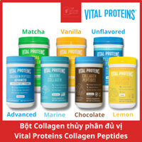 Bột Collagen thủy phân Vital Proteins Collagen Peptides đủ vị (không chứa GMO-sữa-gluten)