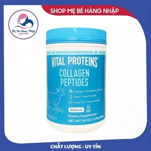 Bột collagen Vital Proteins Collagen Peptides Unflavored của Mỹ 680g