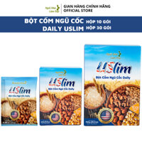 Bột Cốm Ngũ Cốc Daily USlim - Thức uống ngũ cốc dinh dưỡng healthy tiện lợi, không chứa đậu nành