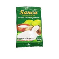 Bột Cốt Dừa Hòa Tan Sanca 50gram