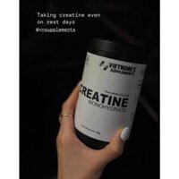 Bột Creatine Monohydrate bổ sung creatin tăng cường sức mạnh, sức bền 300g - Vietnam's Supplements