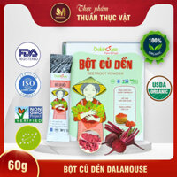 Bột Củ Dền Hữu Cơ Nguyên Chất Sấy Lạnh Dalahouse