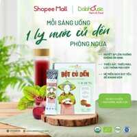 Bột củ dền hữu cơ sấy lạnh Dalahouse hộp 20 gói 3g