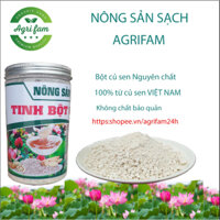 Bột củ sen  300gr - 500gr nguyên chất 100% nhà làm . giảm cân giữ dáng , an thần bổ phổi