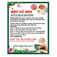 Bột củ sen ngũ cốc dinh dưỡng