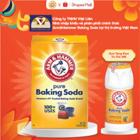 Bột đa công dụng Arm&Hammer Baking Soda 1.8kg Tặng Rửa Rau Củ Quả 340g