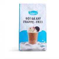 Bột Đá Xay Frappe FR33 LÚAVE 1kg (Bột Frappe, Bột mix chống tách lớp, phân tầng)