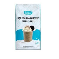 Bột Đá Xay Frappe FR33 LÚAVE 1kg (Bột Frappe, Bột mix chống tách lớp, phân tầng)