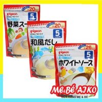 Bột daisy ăn dặm Nhật 3 vị: cá bào rong biển, gà, rau củ 50g
