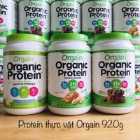 Bột Đạm/Protein Thực Vật Hữu Cơ Orgain, Orgain Organic Plant Based Protein Powder