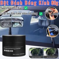 Bột Đánh Bóng Kính 80g Bột sửa chữa màng tẩy dầu mỡ thủy tinh Bột loại bỏ vết xước Sửa chữa vết bẩn cửa sổ ô tô để sửa chữa xe tải active/Car front glass polishing powder to remove car scratches