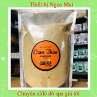 Bột đắp mặt nạ Cam Thảo collagen handmade 1kg