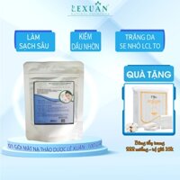Bột đắp mặt nạ thảo dược Lê Xuân, mặt nạ dành cho da dầu, da khô, da nhạy cảm gói 100 gram -Mỹ Phẩm Lexuan