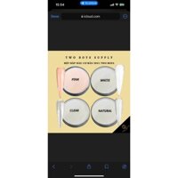 Bột đắp móng *DẺO MỊN* 5 In 1, đắp, nhúng, làm hoa 4 màu cơ bản