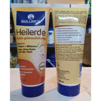 Bột đất sét dược tính giảm mụn đẹp da Bullrich Heilerde Paste 200ml của Đức