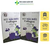 Bột đậu biếc collagen chính hãng, Bột rau củ đậu biếc giúp bổ sung vitamin sáng da khỏe đẹp hiệu quả