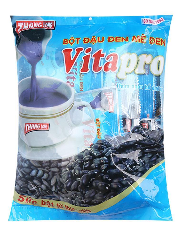 Bột Đậu Đen Mè Đen Vitapro (40G x 10 Gói)