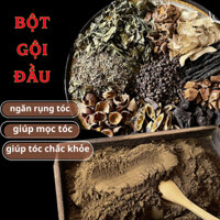 Bột Dầu Gội Dược Liệu, Dầu Gội Thảo Mộc, Bột Gội Đầu Thảo Dược Bồ Kết Giảm Rụng , Mọc Nhanh,  Ngăn Ngừa Nấm Gàu