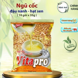 Bột đậu nành hạt sen Bích Chi gói 350g