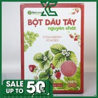 Bột dâu tây nguyên chất Behena - Bột rau củ quả làm đẹp da tạo màu bánh 50Gr - Chợ Xanh