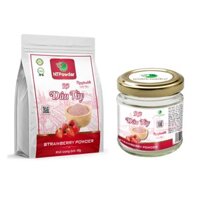Bột Dâu Tây sấy lạnh NTPowder hũ 60gr / túi 50gr - Nhất Tín Food Store