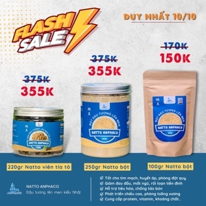 Bột đậu tương lên men Natto Anphaco