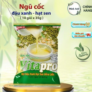 Bột đậu xanh hạt sen Bích Chi gói 350g