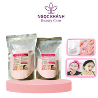 Bột Dẻo Mặt Nạ Hoa Hồng Coalagen Cánh Hoa Hồng , Đắp Mặt Nạ Trăng Da Mịn Da