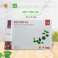 Bột Diếp Cá Hộp 15 Gói – Bột rau Quảng Thanh