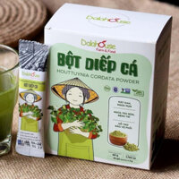 Bột Diếp Cá Hữu Cơ Sấy Lạnh Dalahouse 100% Nguyên Chất, Thanh Nhiệt, Hỗ Trợ Táo Bón, Trĩ - Hộp 60g/ Lon 120g