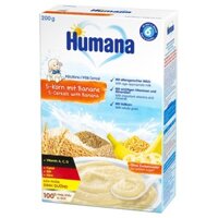 BỘT DINH DƯỠNG ĂN DẶM HUMANA CÓ SỮA 5 LOẠI NGŨ CỐC-CHUỐI